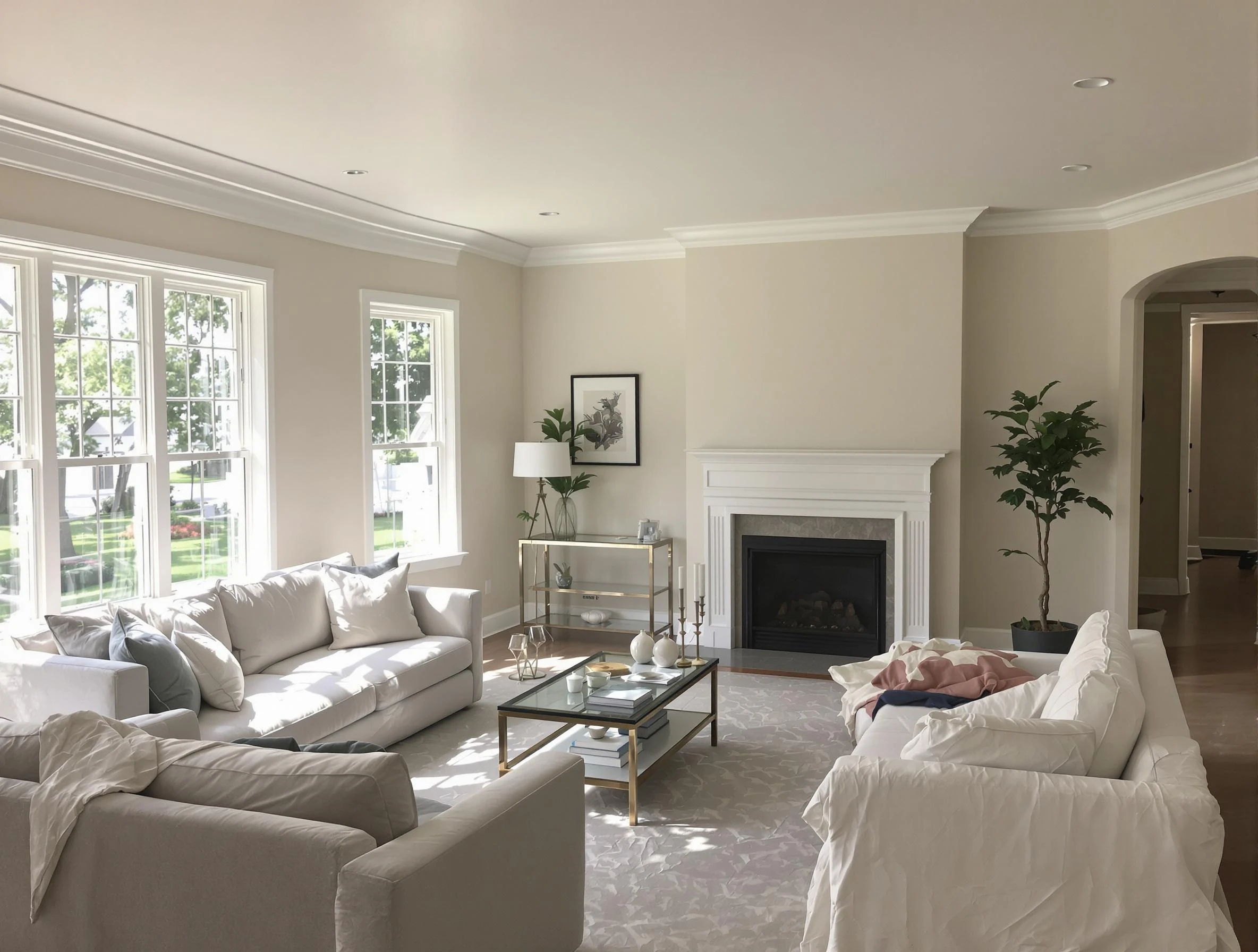 Interior painting by Lorain House Painters experts in Lorain, OH